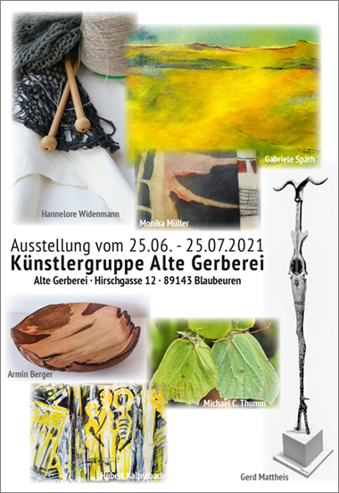 Plakat Ausstellung Gerberei